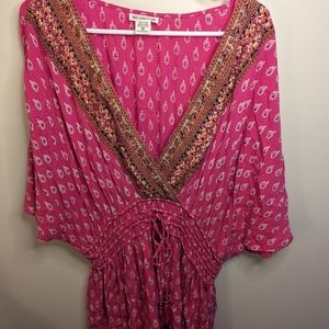 Sky and Sand Plus Size Boho Tunic